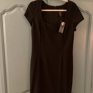 Classic black shape-wear dress, size 12T, lined, length 44”